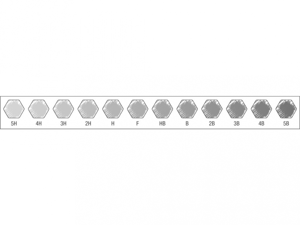 Creion grafit hexagonal Design Castell 9000 Faber-Castell 12 buc/set [4]