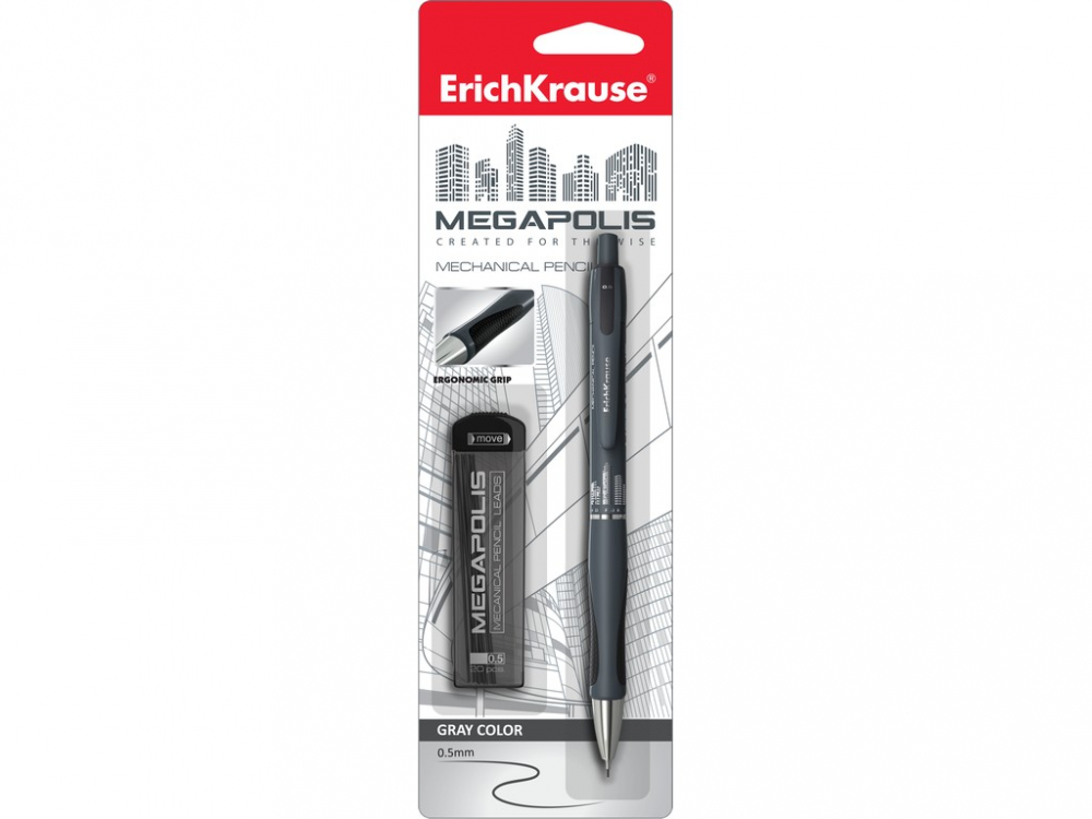 Creion mecanic + mine 0.5 mm Megapolis Concept EK [1]