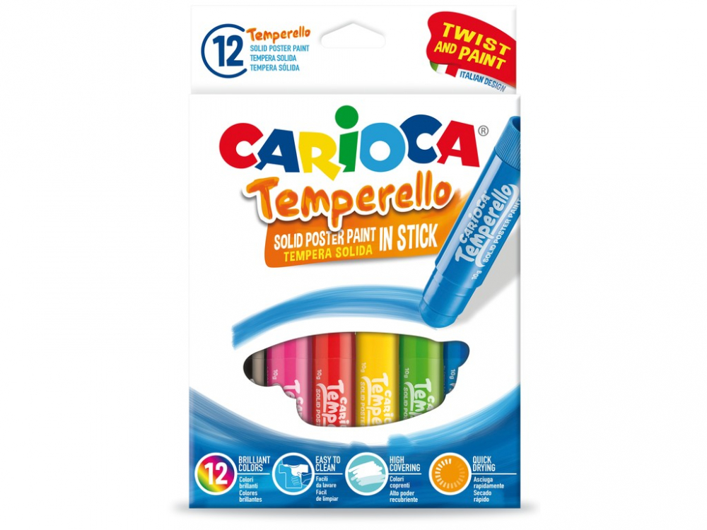 Creion-tempera Temperello Carioca 12/set [1]
