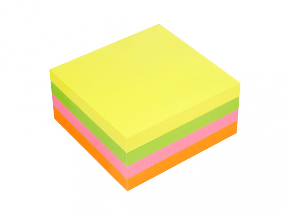 Cub notite adezive 75 x 75 mm 320 file multicolor brilliant Info Notes [2]