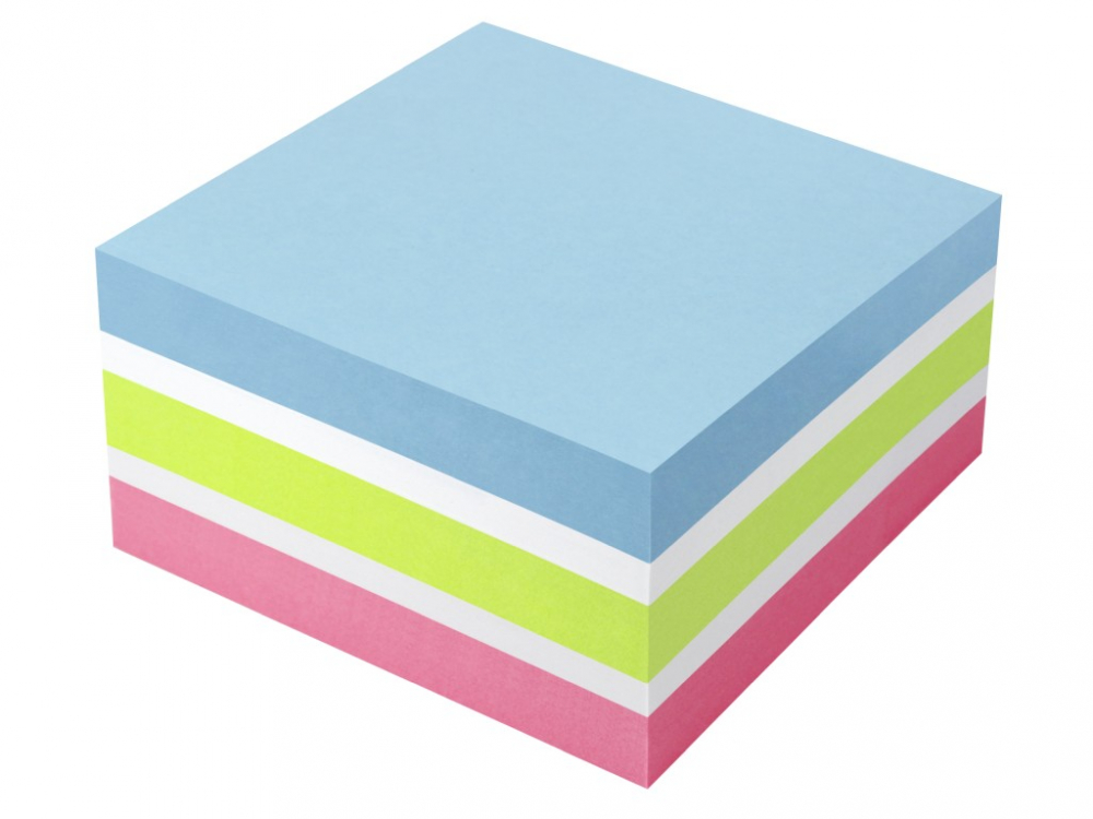 Cub notite adezive 75 x 75 mm 400 file multicolor Info Notes [2]
