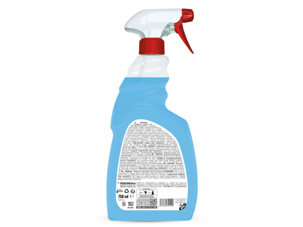 Detergent geamuri cu pulverizator 750 ml Vetri Sanitec [2]