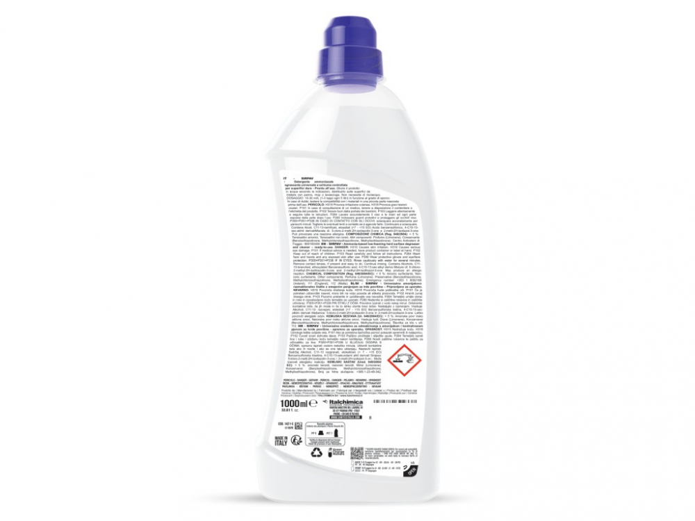 Detergent pardoseli degresant pe baza de amoniac 1000 ml Sirpav RTU [2]