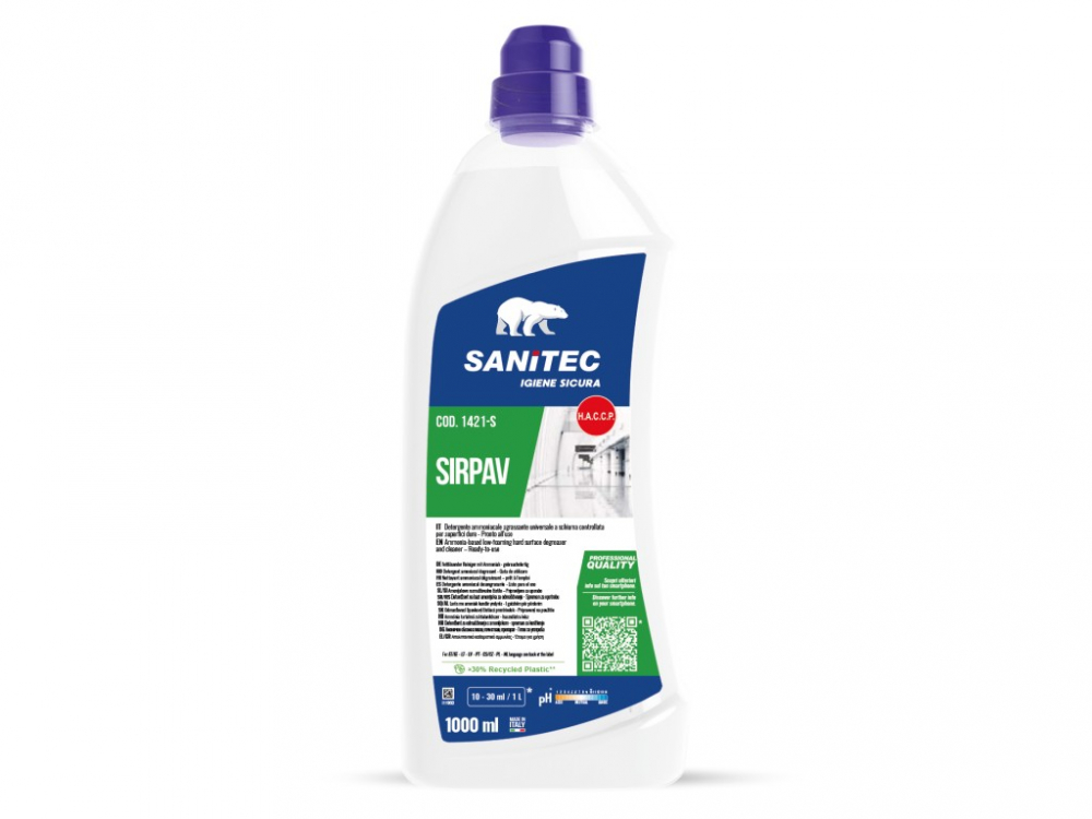 Detergent pardoseli degresant pe baza de amoniac 1000 ml Sirpav RTU [1]