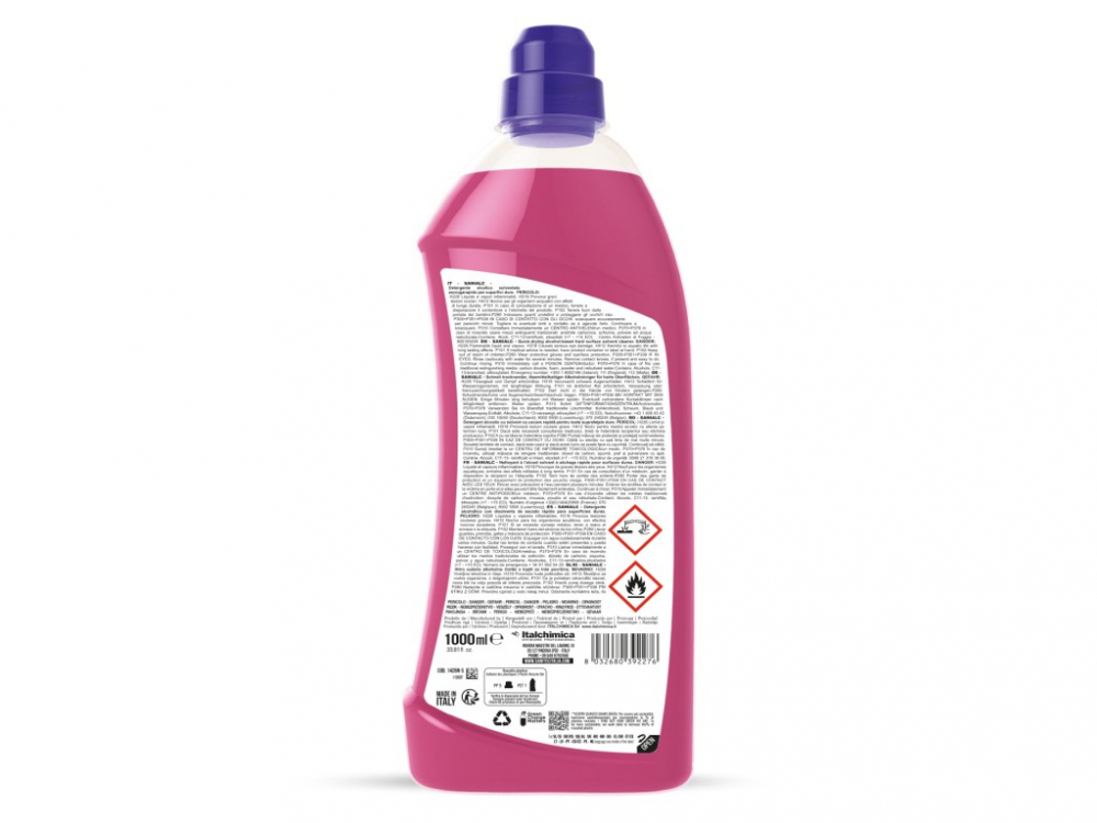 Detergent pardoseli pe baza de alcool cu uscare rapida 1000 ml Sanialc [2]