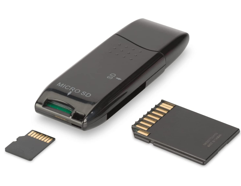 DIGITUS USB 2.0 SD/Micro SD Cardreader for SD SDHC/SDXC and TF Micro-SD cards Cod Produs: DA-70310-3 [2]