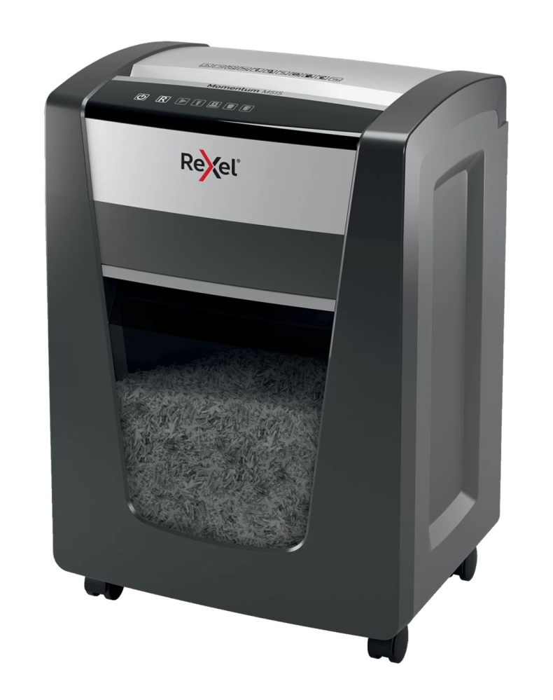 Distrugator manual documente MOMENTUM M515 ,  15 coli ,  P5 ,  micro-cut (tip particule) Rexel Cod Produs: 2104577EU [2]
