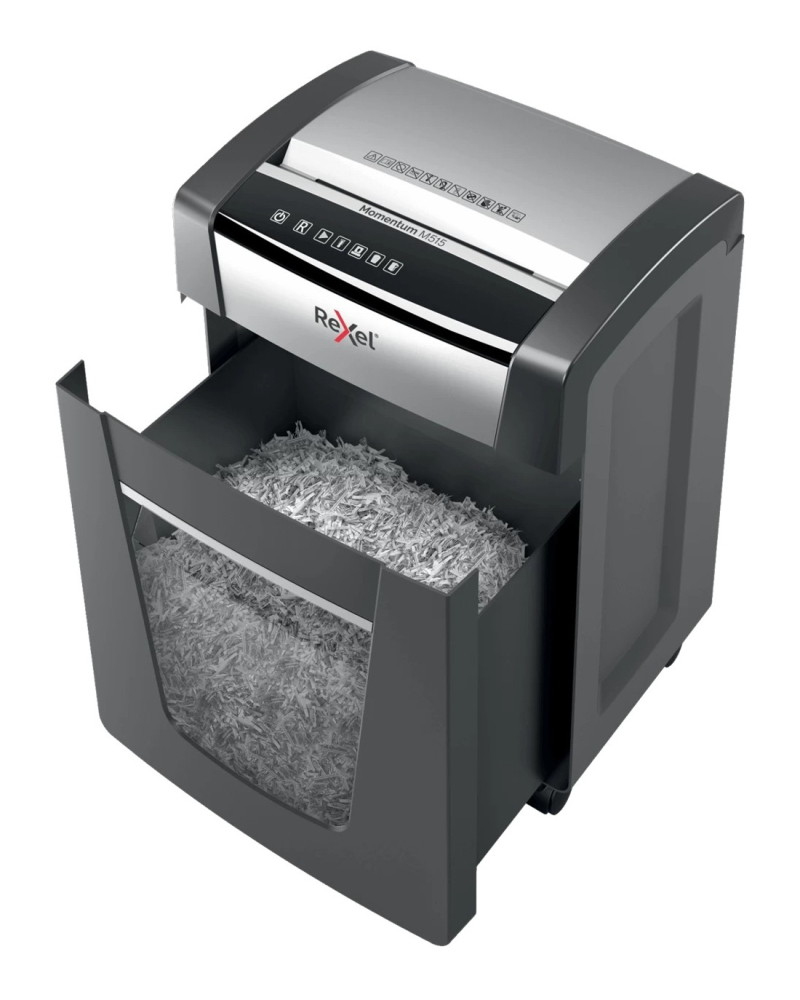 Distrugator manual documente MOMENTUM M515 ,  15 coli ,  P5 ,  micro-cut (tip particule) Rexel Cod Produs: 2104577EU [3]
