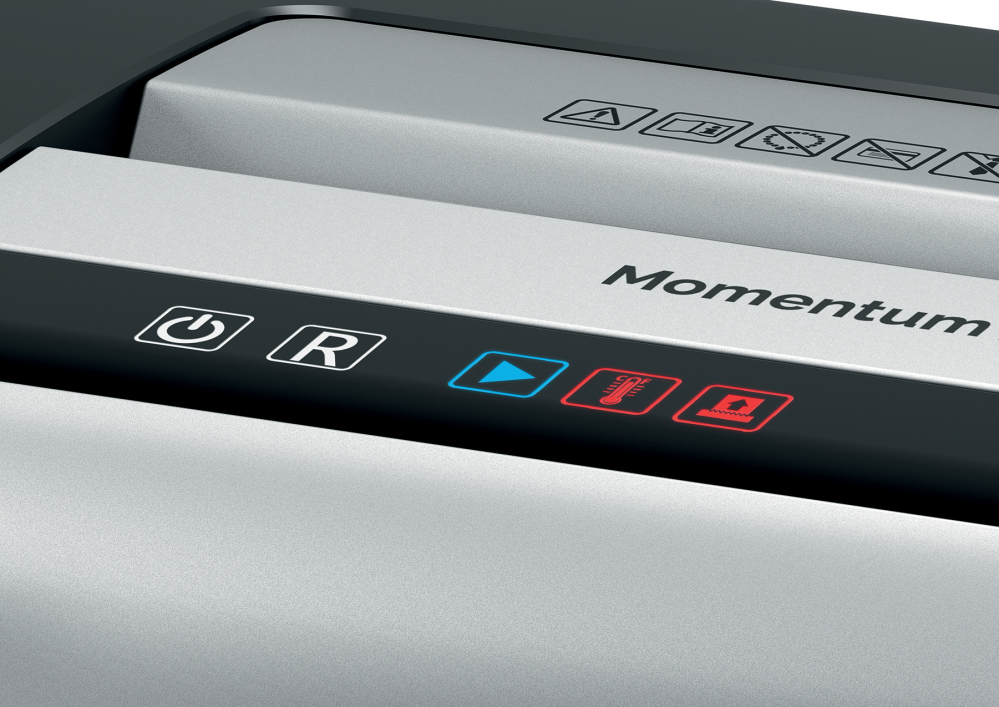 Distrugator manual documente MOMENTUM subtire X410-SL ,  10 coli ,  P4 ,  cross-cut (tip confeti) Rexel Cod Produs: 2104573EU [4]