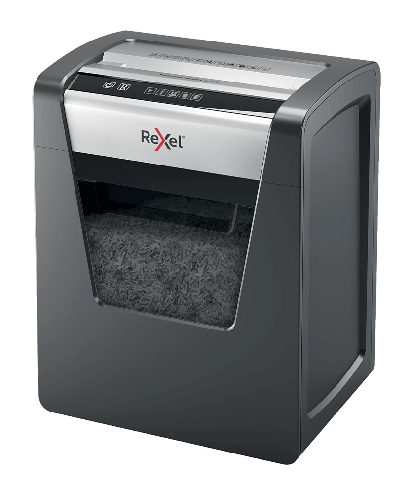 Distrugator manual documente MOMENTUM X415 ,  15 coli ,  P4 ,  cross-cut (tip confeti) Rexel Cod Produs: 2104576EU [2]