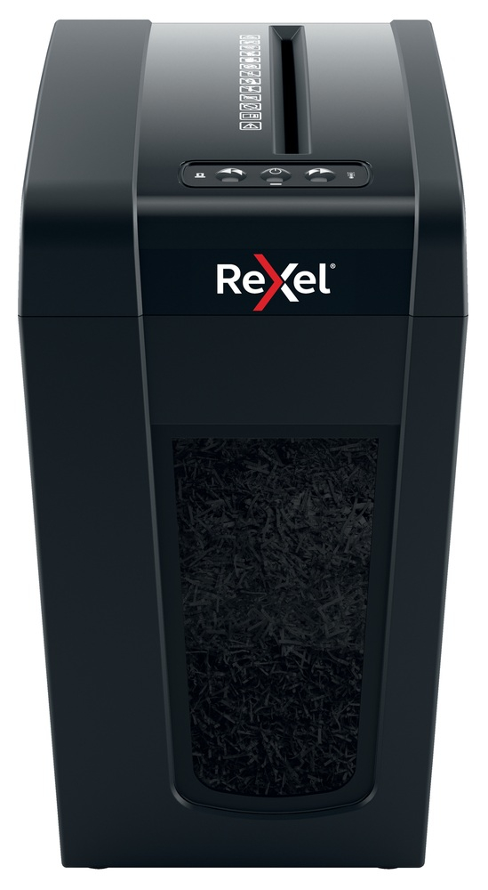 Distrugator manual documente Rexel SECURE X10 Slim ,  10 coli ,  P4 ,  cross-cut (tip confeti) ,  cos 18 litri ,  negru ,  Cod Produs: 2020127EU [2]