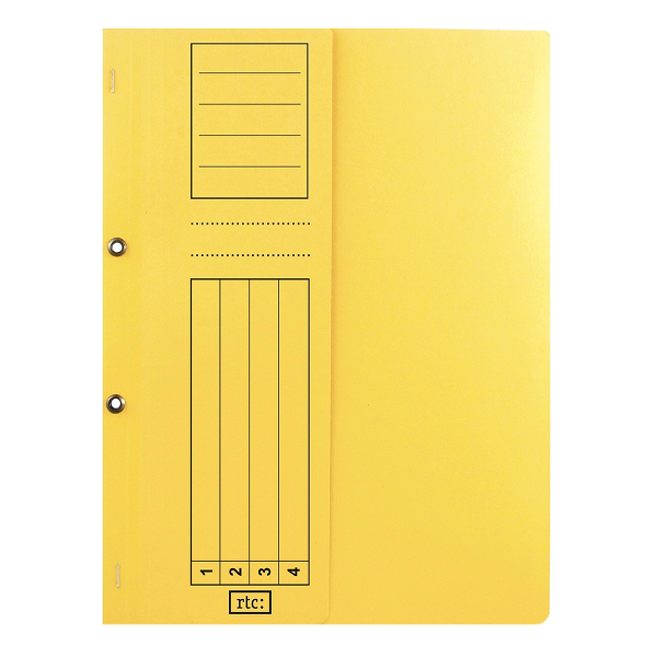 Dosar cu gauri 1/2, carton, 250 g/mp, color, 10 bucati/set [2]