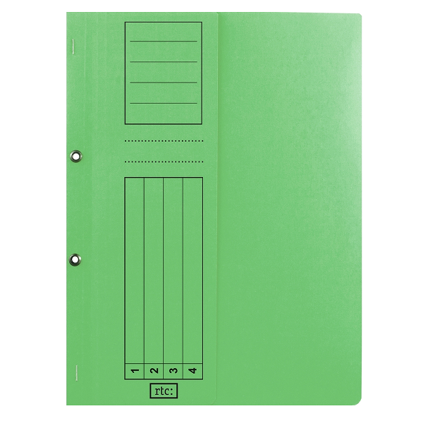 Dosar cu gauri 1/2, carton, 250 g/mp, color, 10 bucati/set [3]