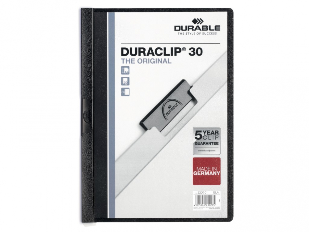 Dosar din PVC cu clema metalica Duraclip Original 30 Durable [1]