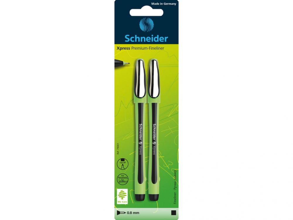 Fineliner Xpress 0.8 Schneider 2 buc/Blister [1]