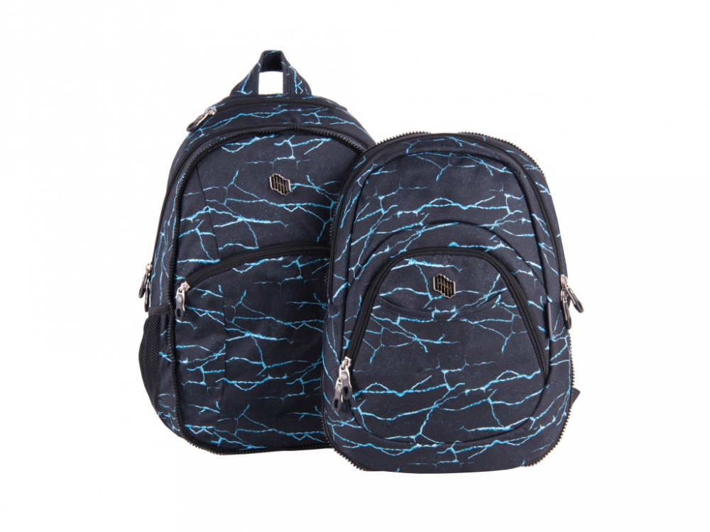 Ghiozdan Pulse 2 in 1 Teens Blue Lava [5]