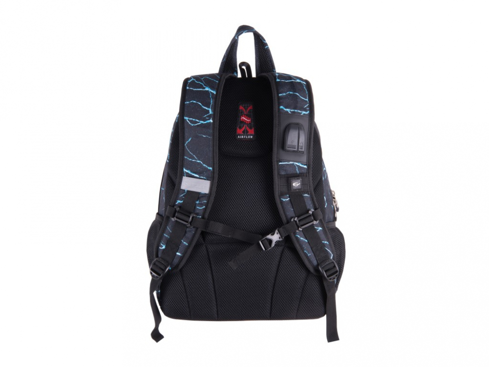 Ghiozdan Pulse 2 in 1 Teens Blue Lava [3]