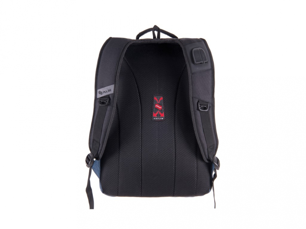 Ghiozdan Pulse Bicolor Black Blue [3]