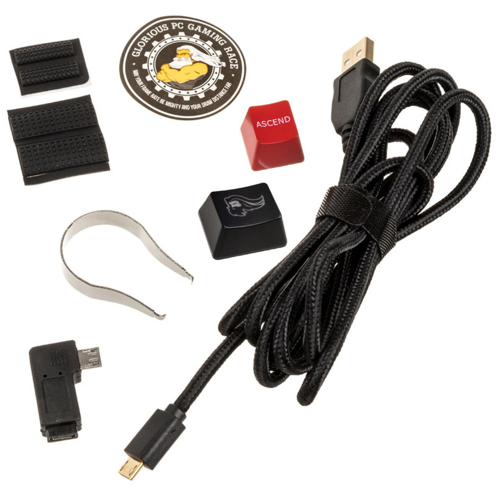 Glorious Barebone GMMK Compact ,  ANSI Layout ,  USB-C ,  RGB ,  Negru Cod Produs: GMMK-COMPACT-RGB [8]