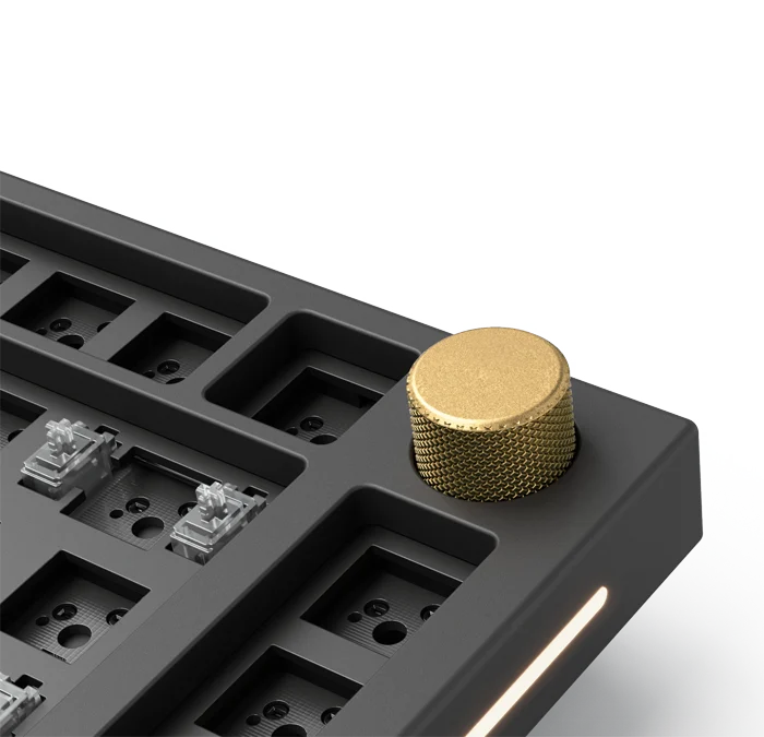 Glorious Tastatura mecanica GMMK PRO 75% Pre-built ,  USB-C ,  Fox Linear Switch ,  Layout US ,  Negru/Alb Cod Produs: GLO-GMMK-P75-FOX-B [4]