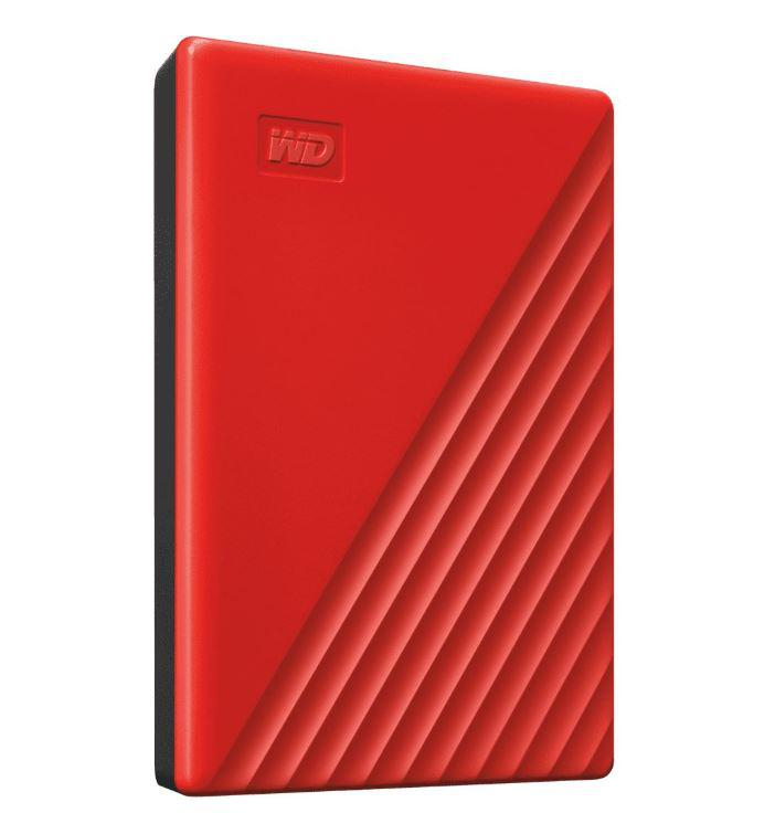 HDD extern WD 2 TB ,  My Passport ,  2.5 inch ,  USB 3.2 ,  rosu ,  Cod Produs: WDBYVG0020BRD-WESN [2]