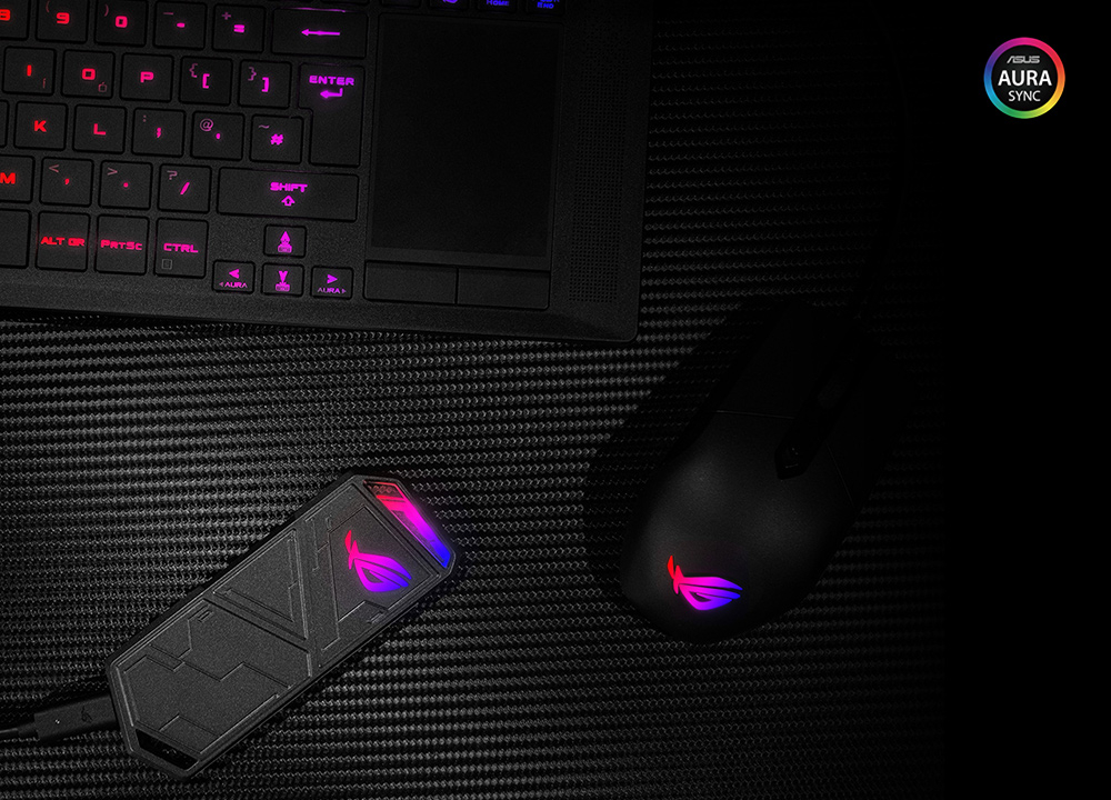 HDD Rack Rack extern ASUS ROG Strix Arion M.2 NVMe SSD ,  USB 3.2 GEN2 Type-C Cod Produs: 90DD02H0-M09000 [7]