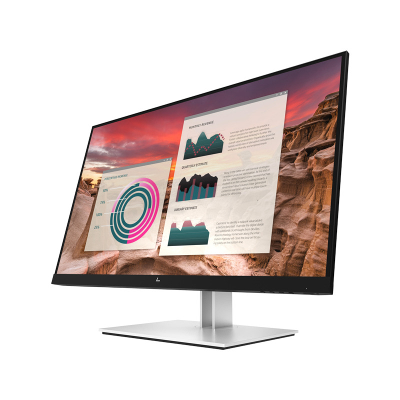 HP E27u G4 27inch IPS QHD 16: 9 1000: 1 250cd/m2 5ms HDMI DP USB-C USB hub , Cod Produs: 189T3AA#ABB [2]