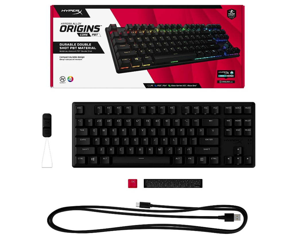 HP HYPERX ALLOY ORIGINS KEYBOARD RGB Cod Produs: 639N9AA#ABA [4]