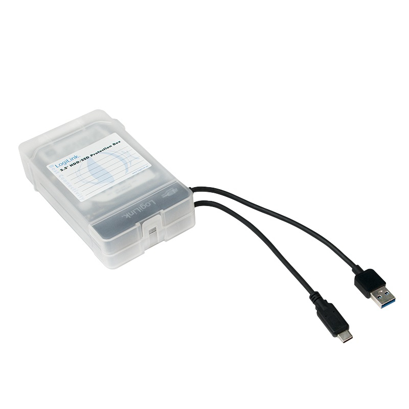 HUSA LOGILINK , pt HDD , rezistenta la apa , alb , Cod Produs: UA0277 [6]