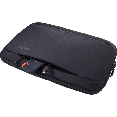 HUSA THULE Subterra MacBook 16 inch ,  1 compartiment ,  buzunar frontal ,  nylon ,  negru ,  Cod Produs: 3205032 [3]