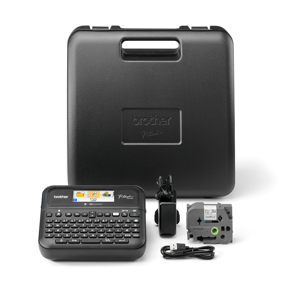 Imprimanta profesionala de etichete Brother PTD610BTVP, USB, Bluetooth [5]