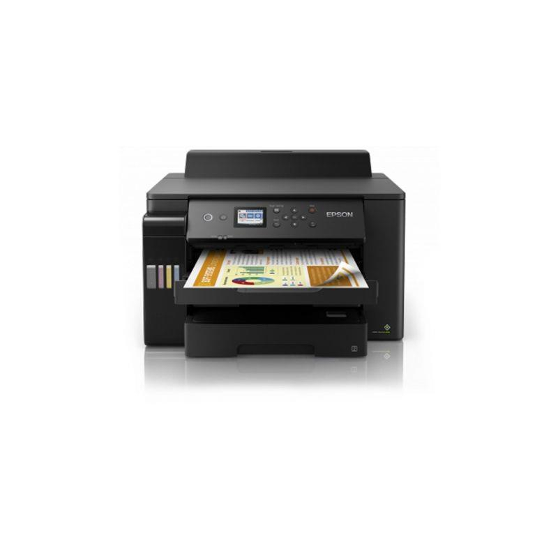 Imprimanta Inkjet CISS Color Epson L11160, A3+, Functii: Imprimare, Viteza de Printare Monocrom: 32ppm, Viteza de printare color: 32ppm, Conectivitate:USB|WIFI|RET, Duplex:Da, ADF:Nu, (incl.TV 11lei)  [1]