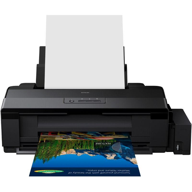 Imprimanta Inkjet CISS Color Epson L1800 ,  A3 ,  Functii: Impr. ,  Viteza de Printare Monocrom: 15 ppm , Viteza de printare color: 15 ppm , Conectivitate: USB ,  Duplex: nu ,  ADF: Nu(Timbru Verde 21 [1]