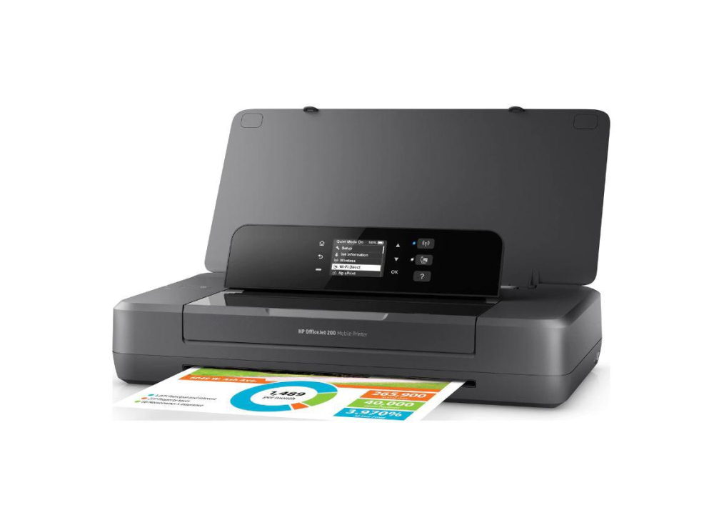 Imprimanta inkjet Color HP OfficeJet 200, A4, Functii: Impr., Viteza de Printare Monocrom: 10ppm, Viteza de printare color: 7ppm, Conectivitate:USB|WiFi, Duplex:Da, ADF:Nu(Timbru Verde 4lei) CZ993A [2]