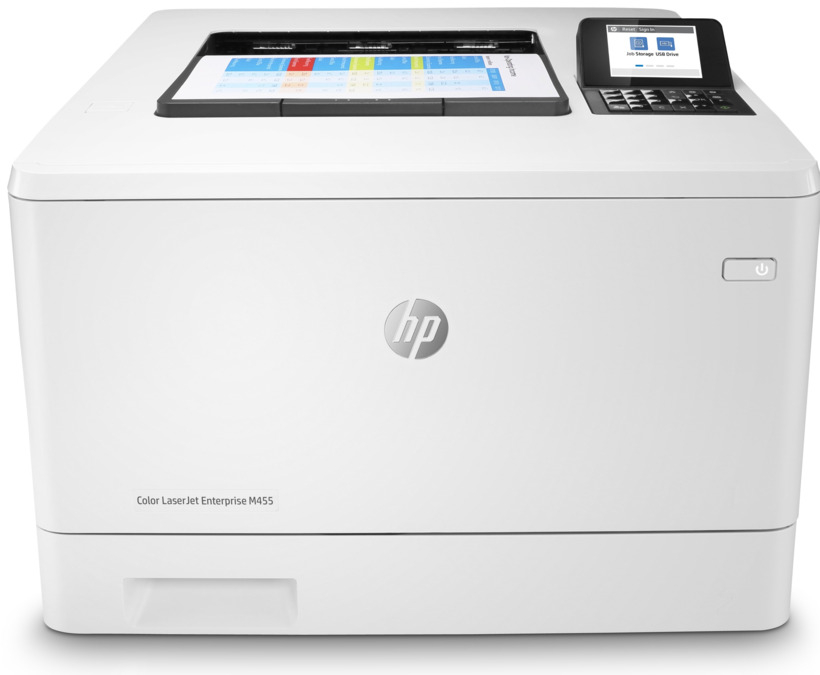 Imprimanta Laser Color HP M455dn , A4 , Functii: Impr. , Viteza de Printare Monocrom: 27ppm , Viteza de printare color: 27ppm , Conectivitate: USB|Ret , Duplex: Da , ADF: Nu(timbru verde 40 lei [1]