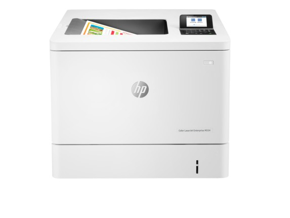 Imprimanta Laser Color HP M554dn , A4 , Functii: Impr. , Viteza de Printare Monocrom: 33ppm , Viteza de printare color: 33ppm , Conectivitate: USB|Ret , Duplex: Da , ADF: Nu(timbru verde 40 lei [2]