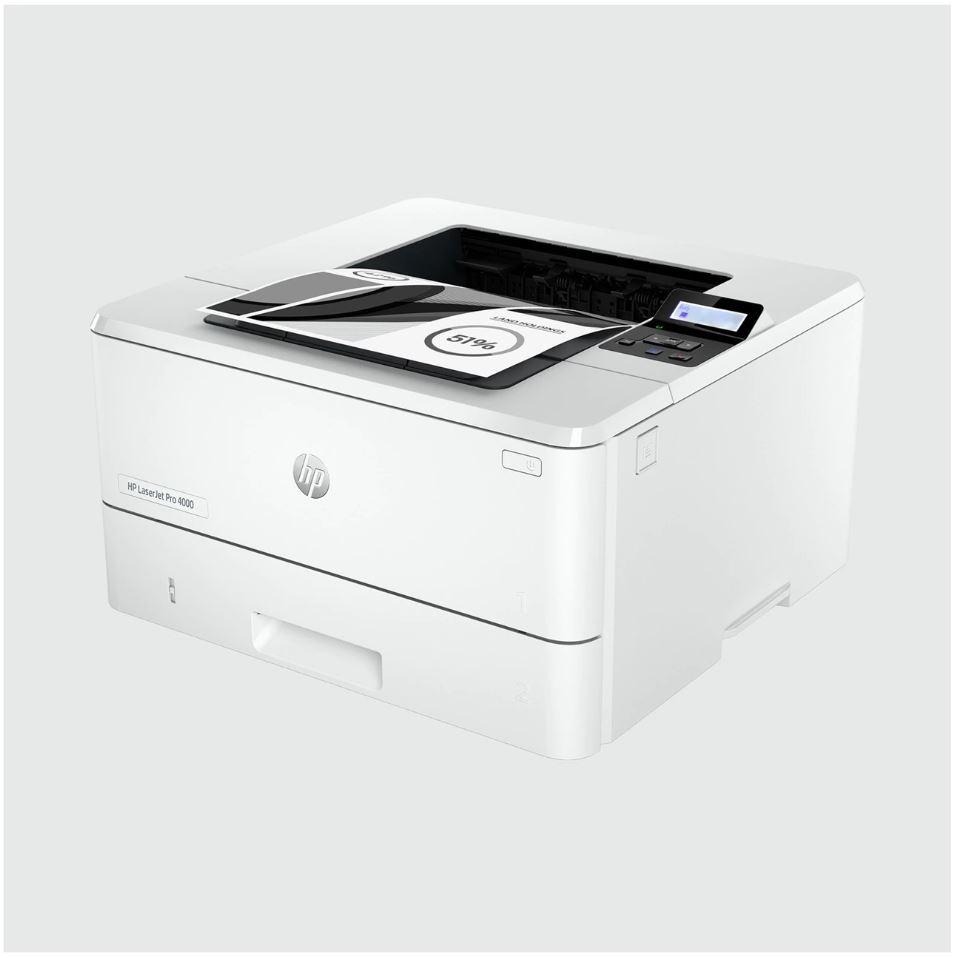 Imprimanta laser Mono HP 4002DNE , A4 , Functii: Impr. , Viteza de Printare Monocrom: 44ppm , Viteza de printare color: , Conectivitate: USB|Retea , Duplex: Da , ADF: Nu(Timbru Verde 11lei) 2Z [3]