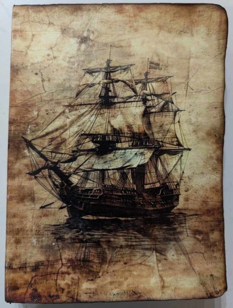 Jurnal Vintage KDP-529, dimensiune  20 x 15 cm [1]