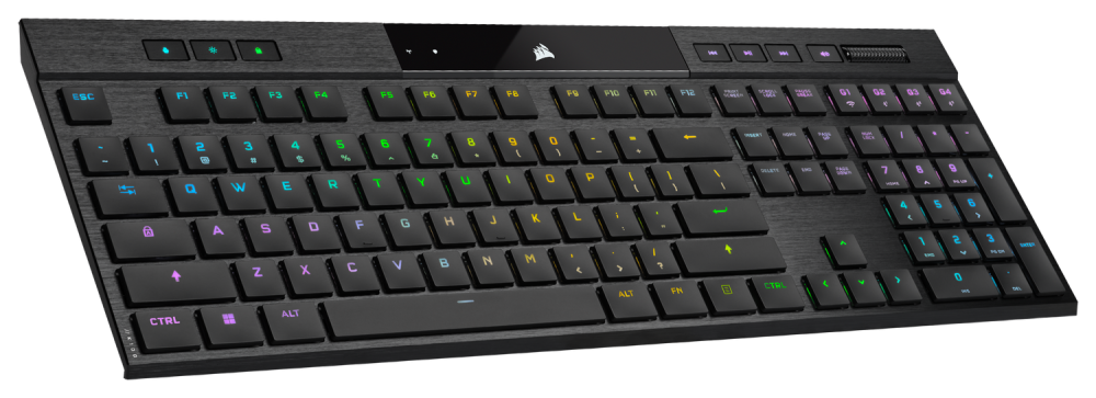 K100 AIR WIRELESS RGB Ultra-Thin Mechanical Gaming Keyboard - CHERRY MX Ultra Low Profile Tactile (NA) Cod Produs: CH-913A01U-NA [3]