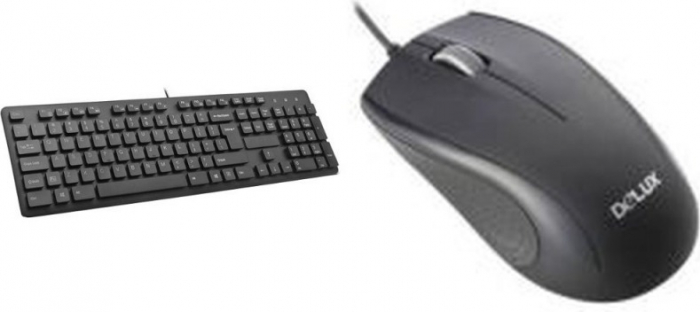Kit Tastatura si Mouse Wireless DELUX KA150+M136 [2]
