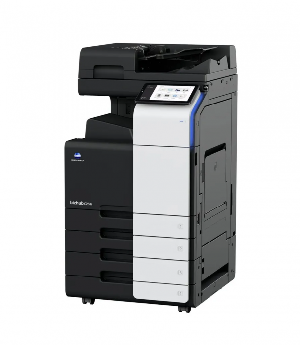 Konica Minolta Bizhub C250i + Alimentator Documente RADF + Stand Mobil + Set tonere CMYK; FARA KIT WIRELESS - Instalare Gratuita [3]