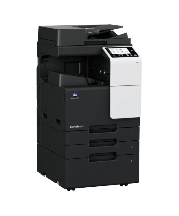 Konica Minolta Bizhub C257i + Alimentator Documente RADF + Stand Mobil + Set tonere CMYK - Instalare Gratuita [2]