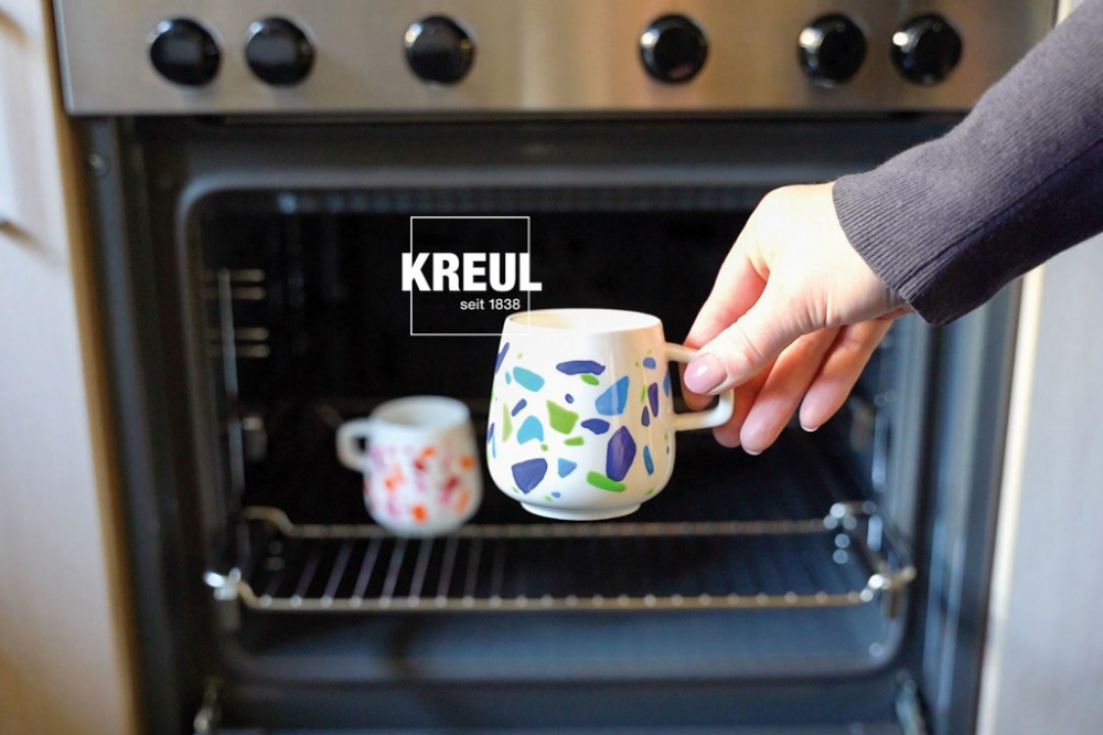 KREUL Glass & Porcelain Classic Color Living 6 culori x 20 ml [3]