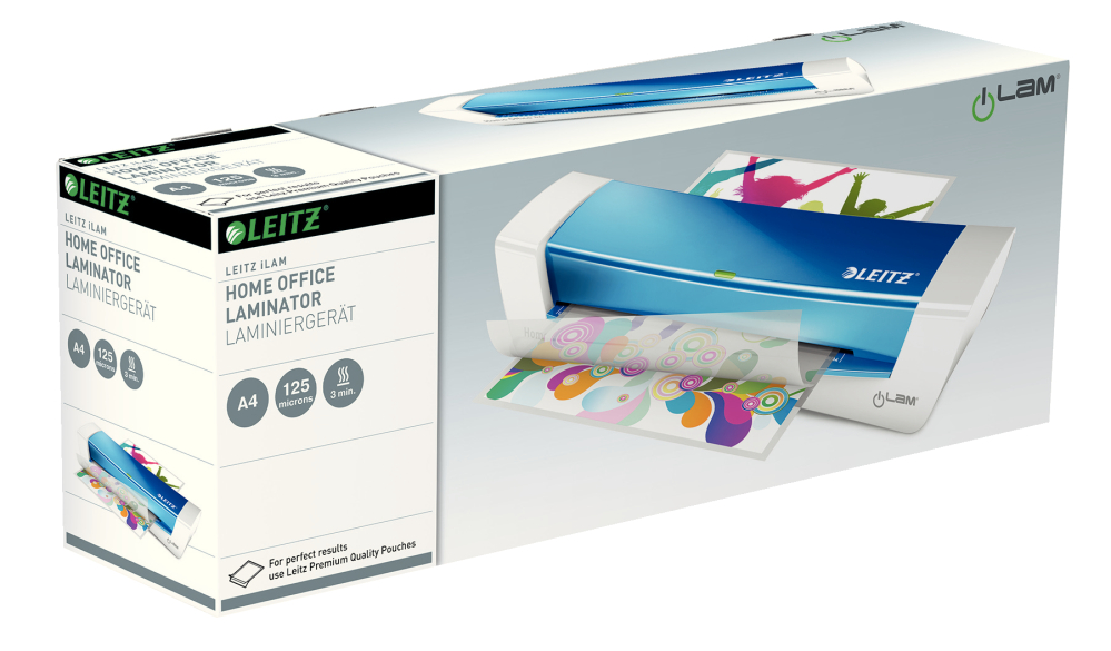 Laminator Leitz iLAM A4 Home Office ,  albastru ,  Cod Produs: 73680036 [9]