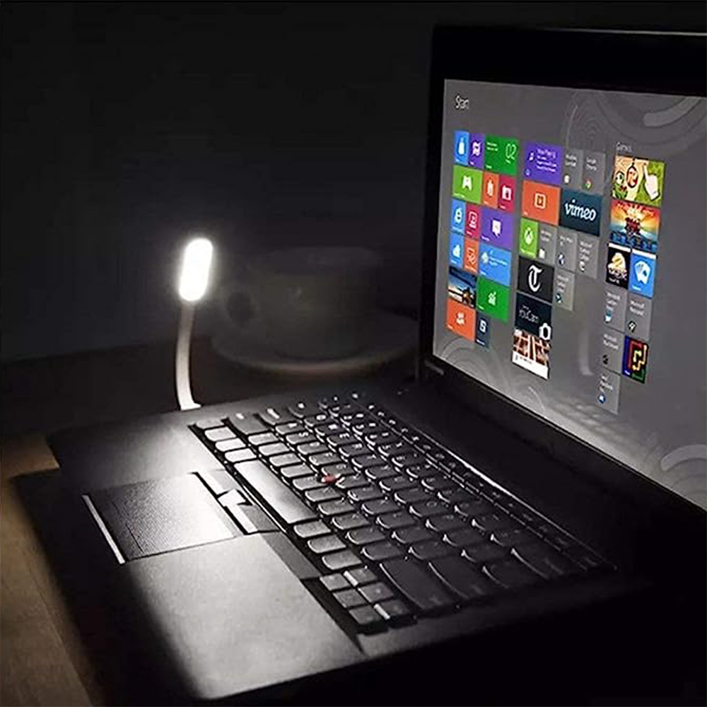 LAMPA LED USB pentru notebook ,  SPACER ,  white ,  Cod Produs: SPL-LED-WH [2]