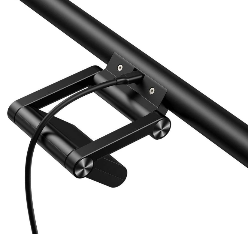 LAMPA MONITOR LED Baseus i-wok ,  simuleaza lumina naturala a soarelui ,  alimentare USB Type-C ,  putere 5W ,  temperatura culoare 3000k-6500k ,  negru Cod Produs: DGIWK-P01 [2]