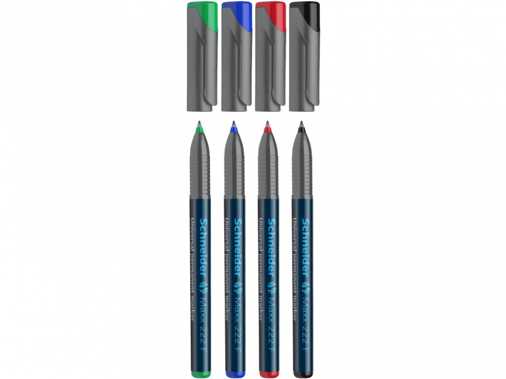 Marker OHP permanent Schneider 222 0.7 mm 4/set [2]