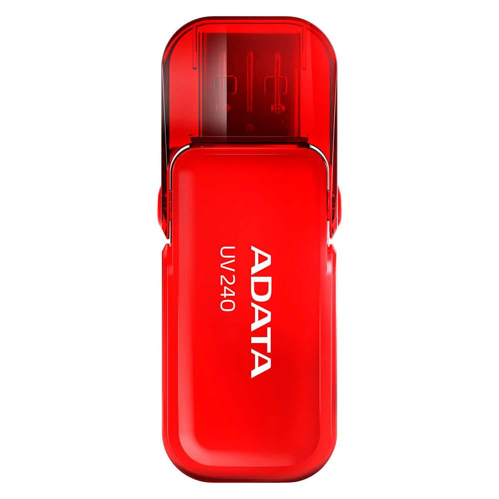 MEMORIE USB 2.0 ADATA 32 GB ,  cu capac ,  carcasa plastic ,  rosu ,  Cod Produs: AUV240-32G-RRD [2]