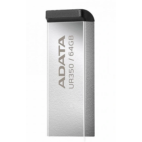 MEMORIE USB 3.2 ADATA 64 GB ,  carcasa metalica ,  gri ,  Cod Produs: UR350-64G-RSR/BK [2]