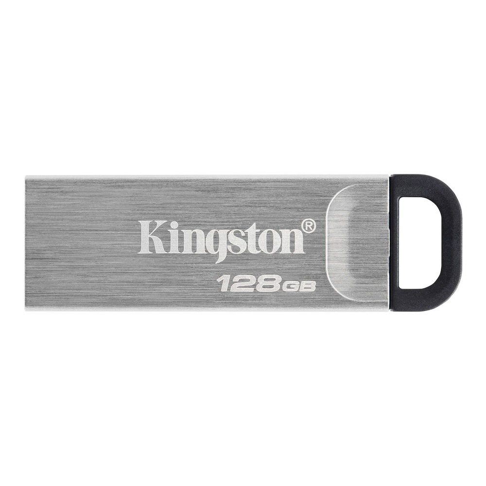 MEMORIE USB 3.2 KINGSTON 128 GB, clasica, carcasa metalic, argintiu, Cod Produs: DTKN/128GB [2]
